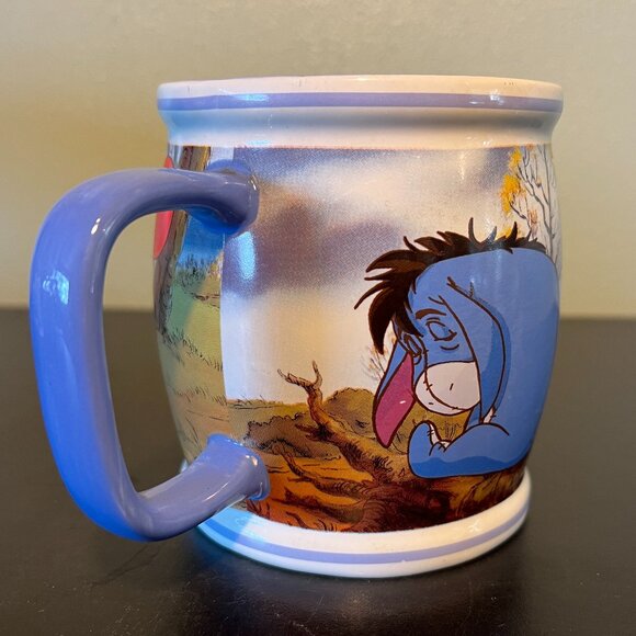 DISNEY STORE Winnie-the-Pooh Eeyore & Red Balloon Mug ~ A.A. Milne ~ Piglet - Picture 6 of 13